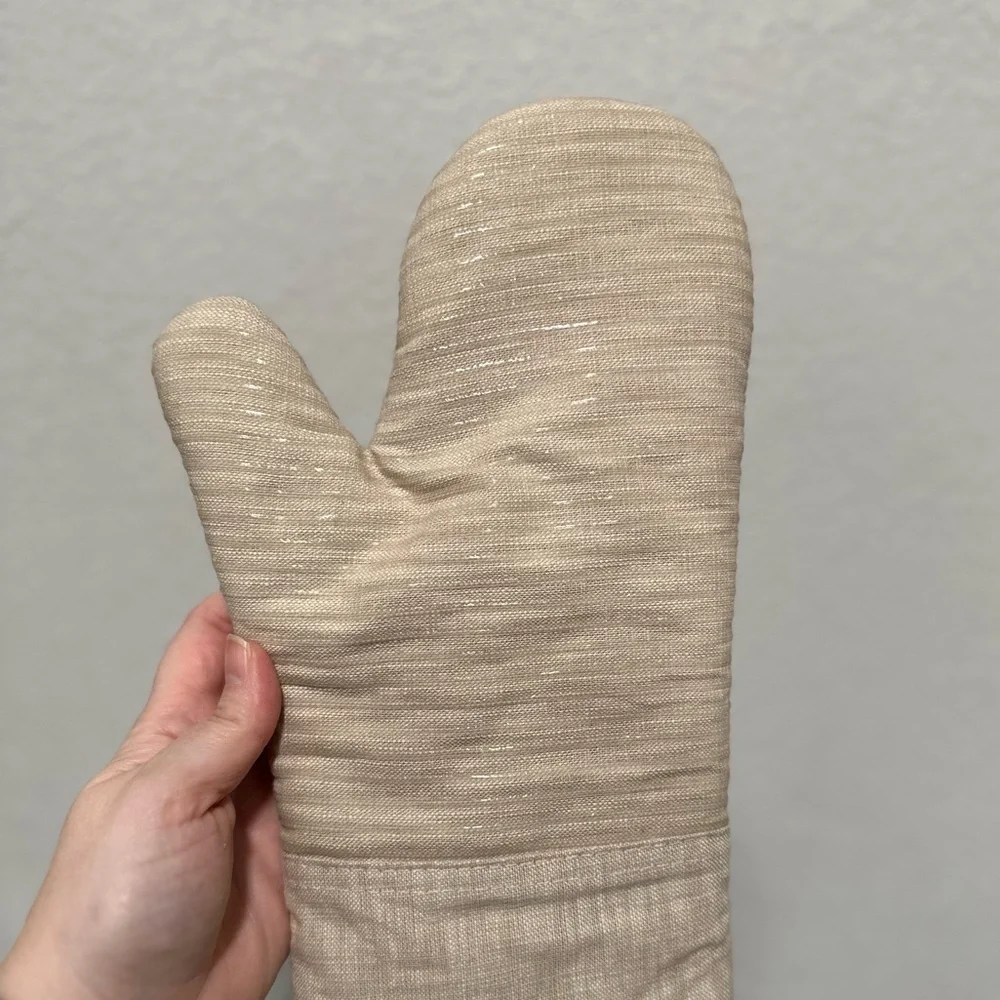 Oven Mitt- Oatmeal Colored